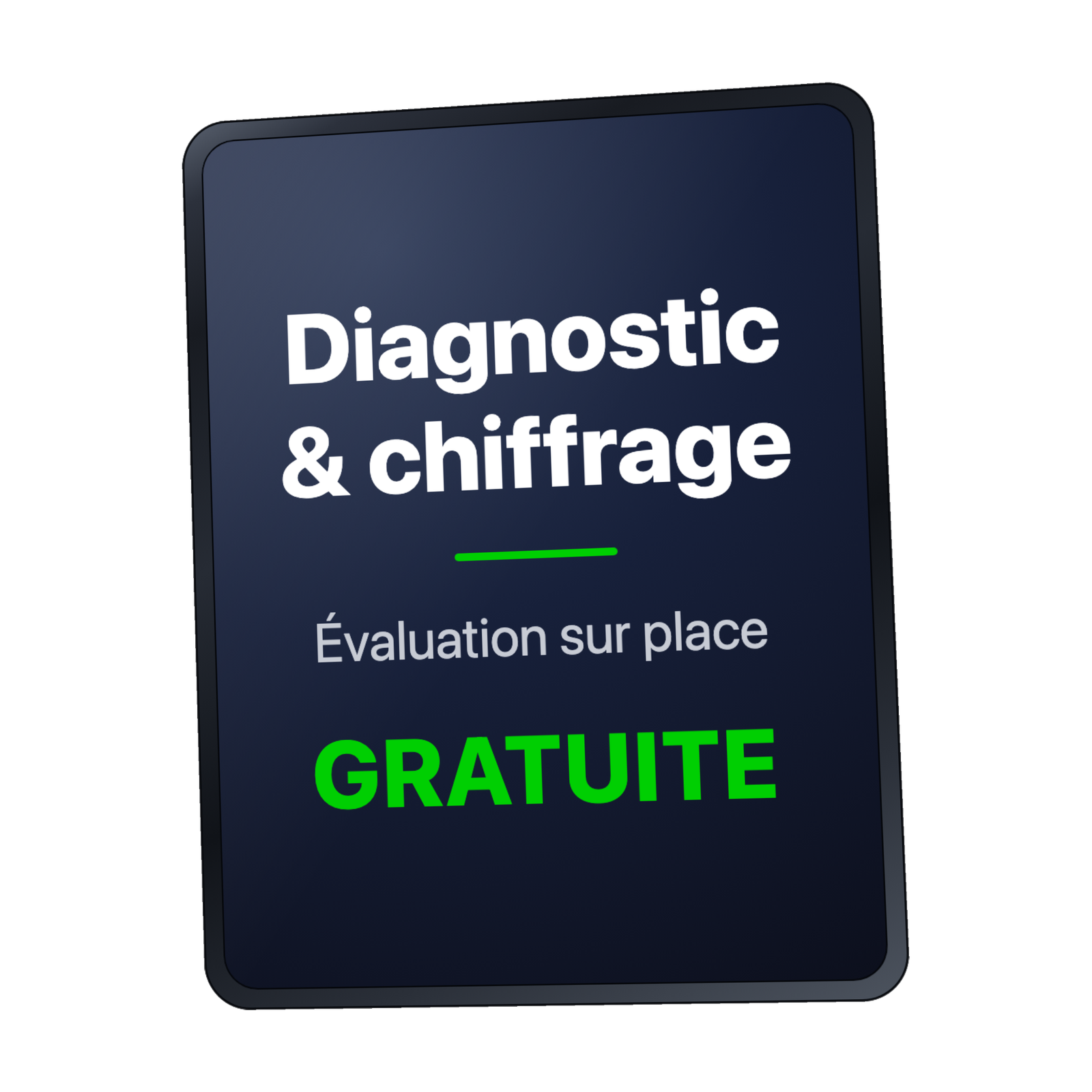 Visite &amp; devis détaillé